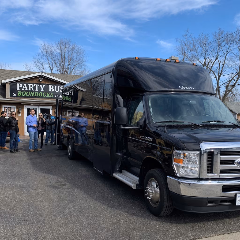 Party Bus to Boondocks Pub