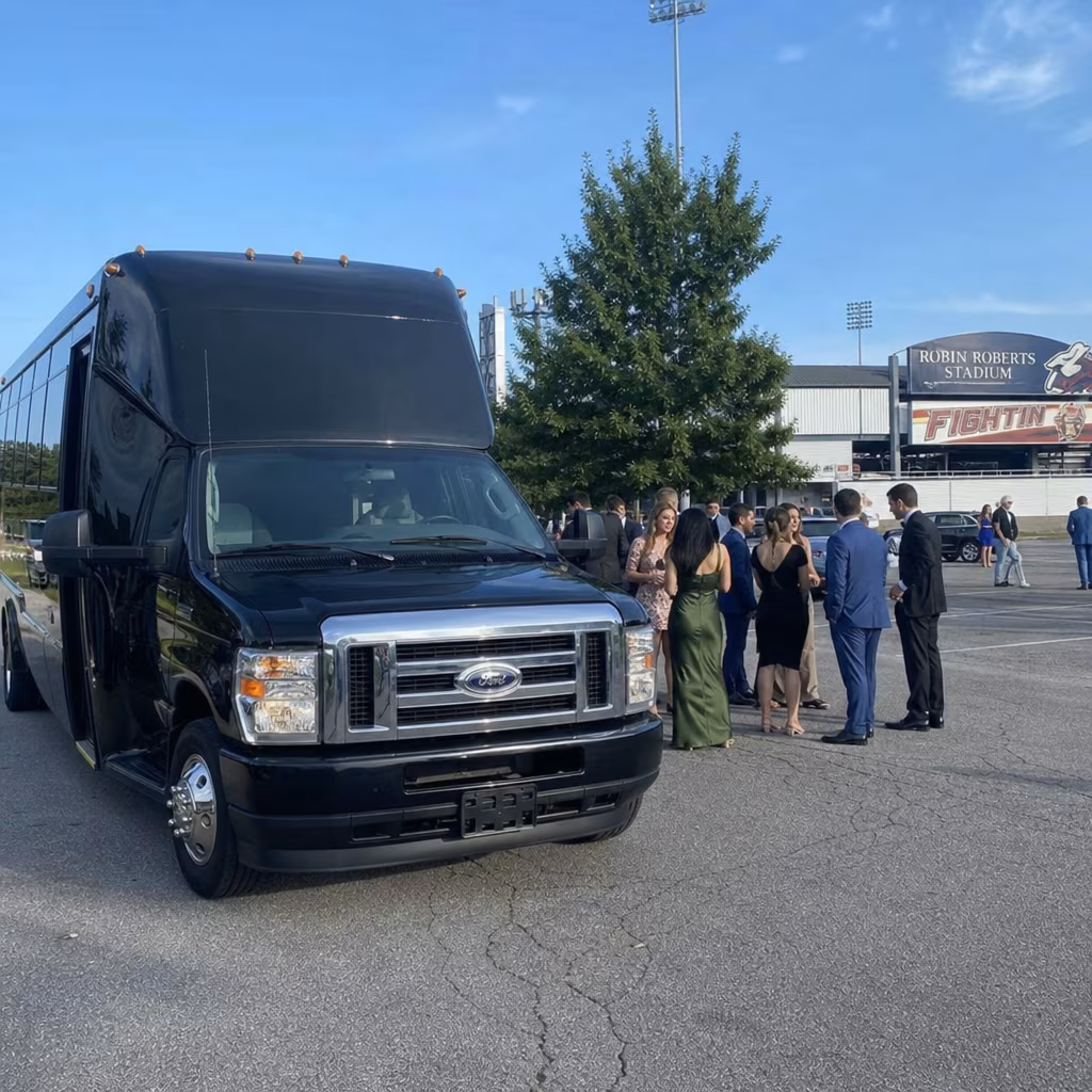 Party Bus to Robin Roberts Stadium