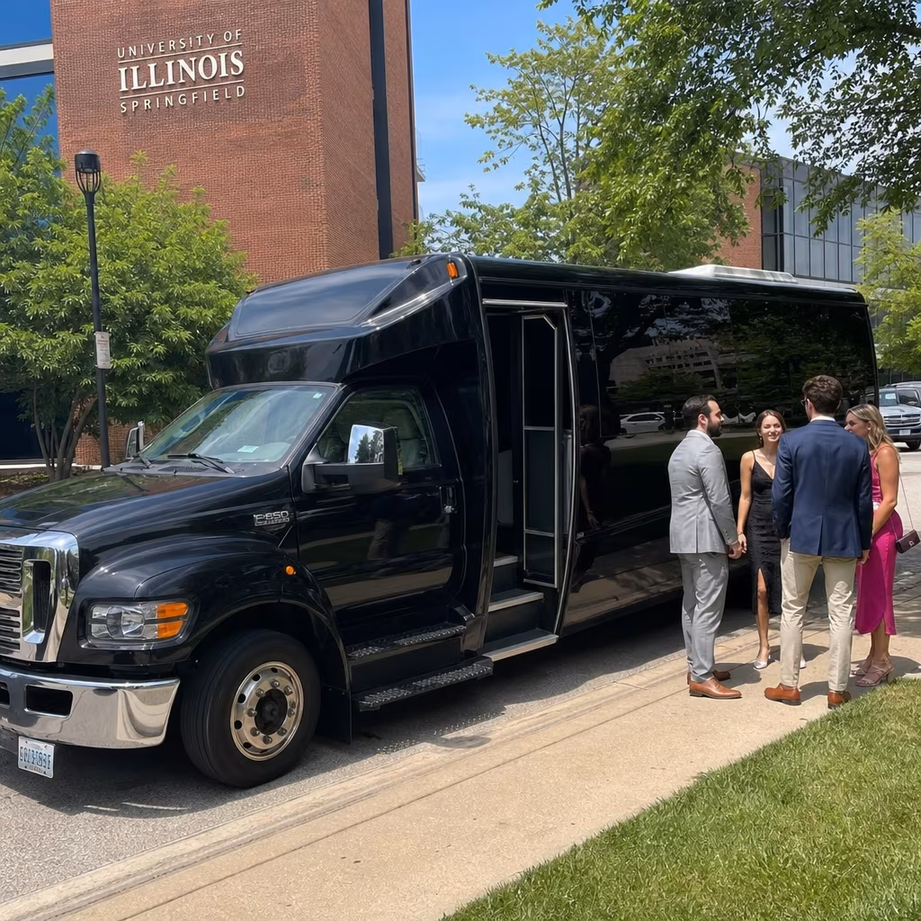 Rent a Bus to University of Illinois Springfield
