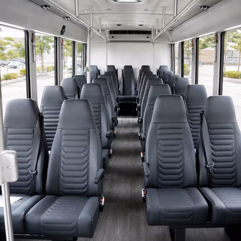 minibus interior