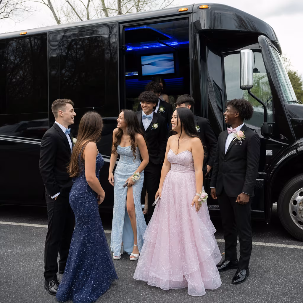 Springfield Prom Party Bus Rental