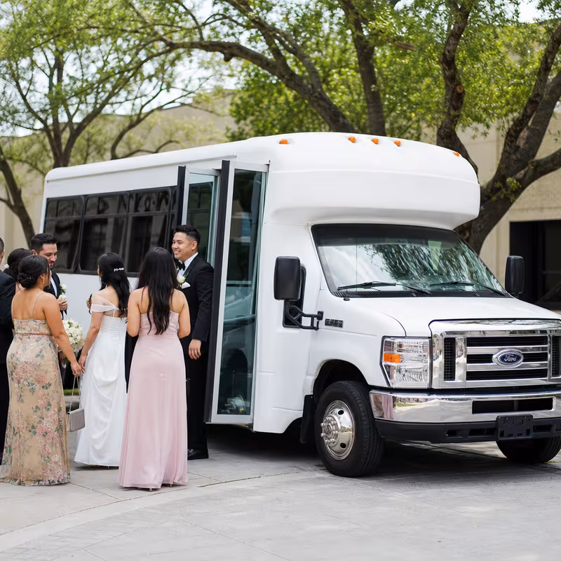Springfield Wedding Transportation fleet vehicle