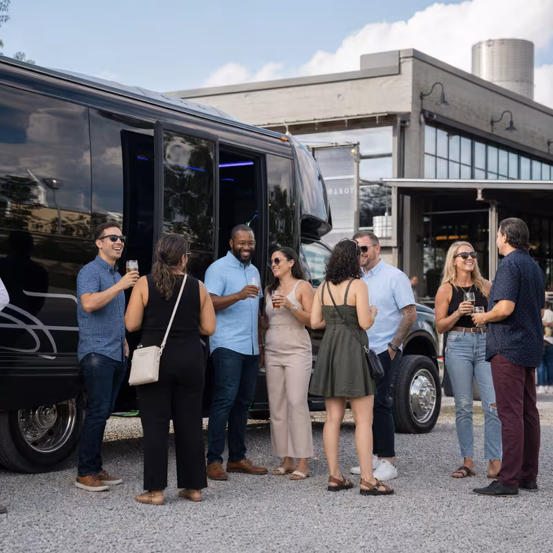 Springfield Winery & Brewery Tour Transportation fleet vehicle