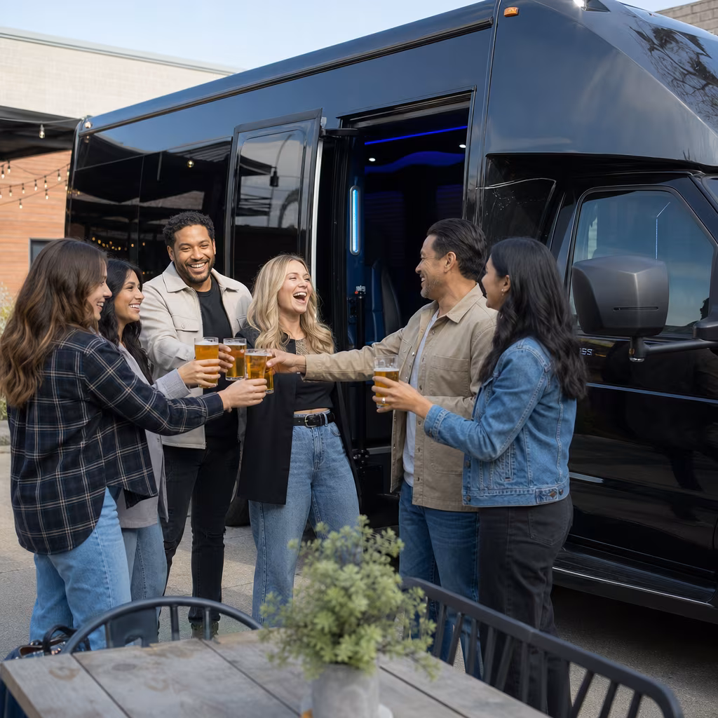 Springfield Winery Tour & Pub Crawl Transportation
